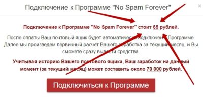 Спам-Деньги - мошенничество. Отзыв