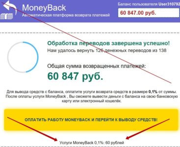 Автоматическая платформа возврата платежей MoneyBack. Отзывы