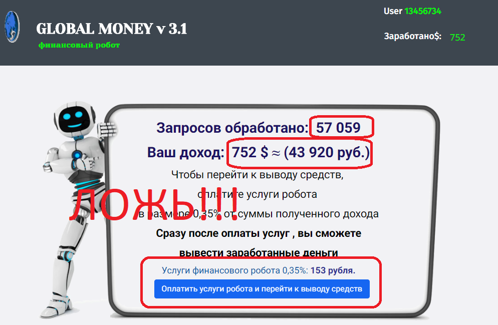 GLOBAL MONEY v 3.1 Отзывы и обзор системы.