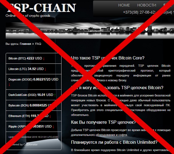 Tsp-chain - отзывы о магазине крипто товаров