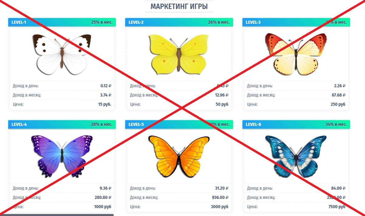 Money Butterflies - экономическая игра с выводом