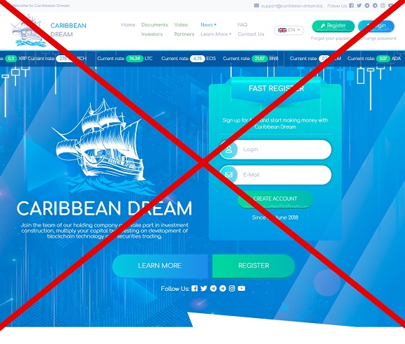 CaribbeanDream - отзывы о caribbean-dream.biz. Старый хайп