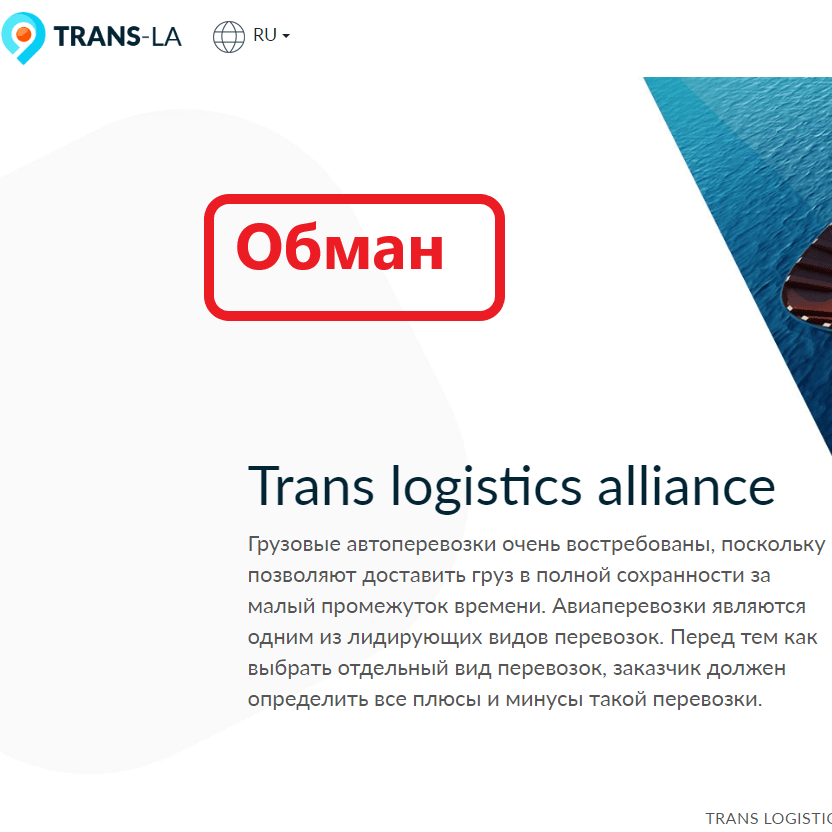 Trans logistics alliance обзор