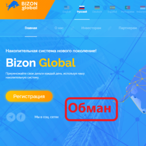 Bizon Global обзор