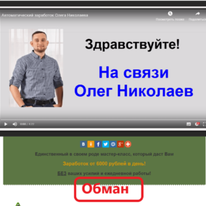 Олег Николаев обзор