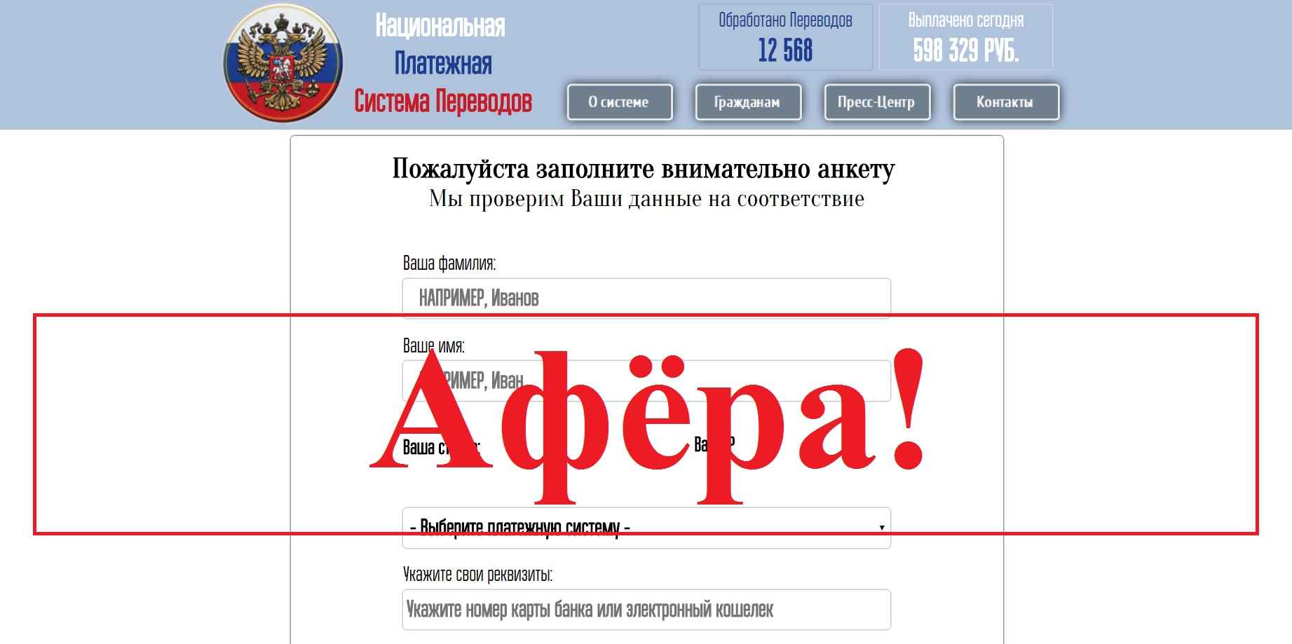 Переводы в россию 2024. НПСП.