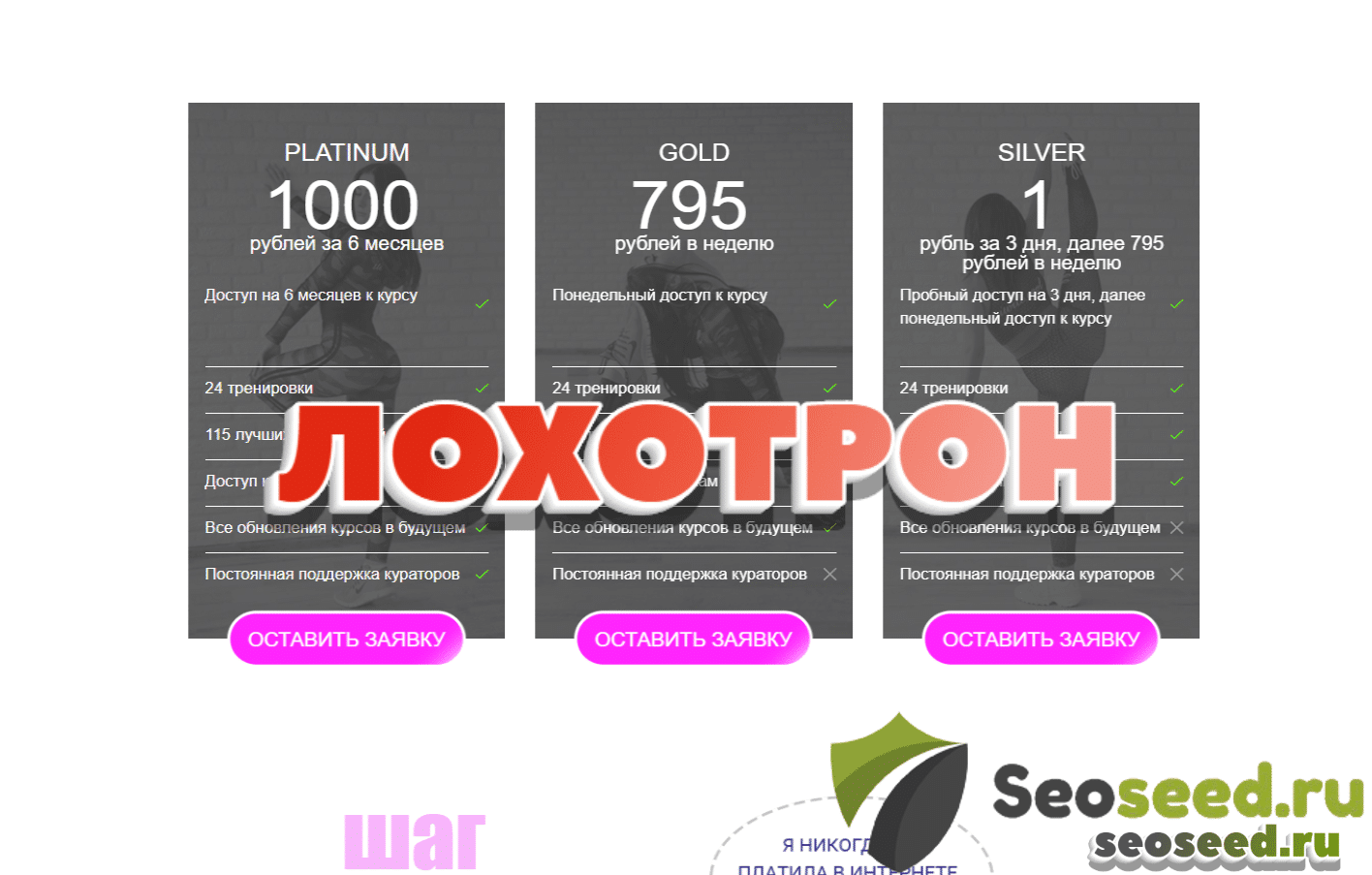 (Twerkni - онлайн-тренировки. За что списали деньги и как отключить подписку от twerkni.ru