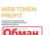 Web Token Profit (webtokenprofit.com) — отзывы и обзор. Развод?