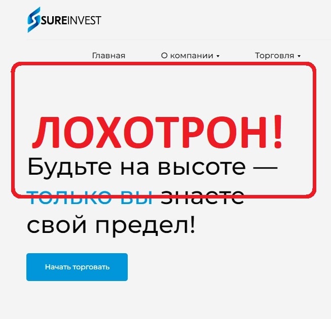 Sureinvest - отзывы клиентов о компании sureinvest.org
