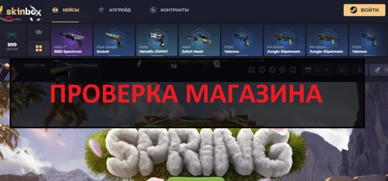 Отзывы о кейсах Скинбокс - сайт skinbox.io