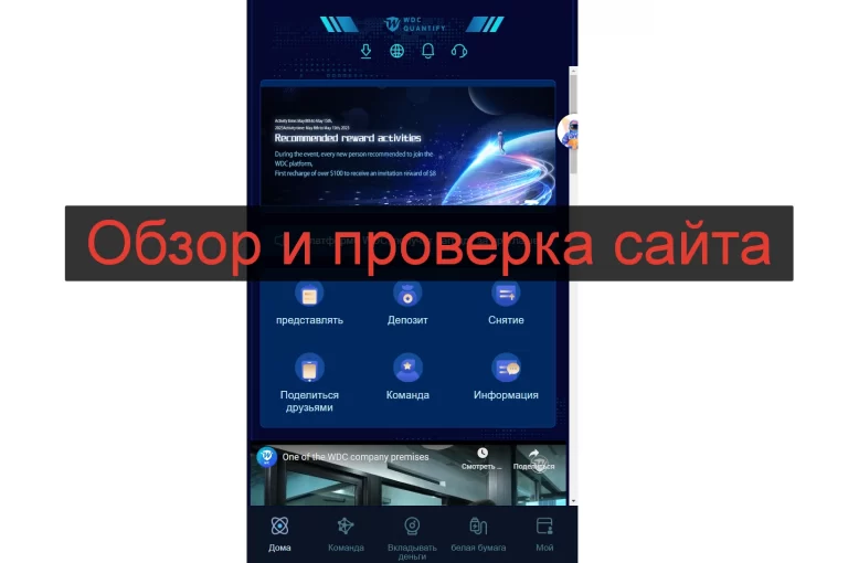 Wdcquantify.com - что за сайт? Отзывы и обзор
