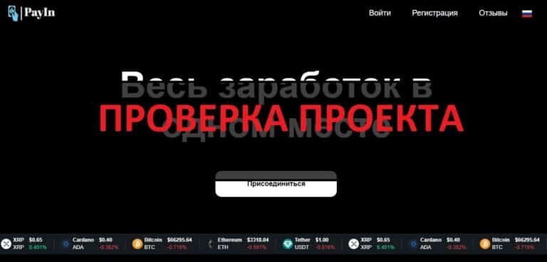 Отзывы о PayIn (epayin.pro) - развод или нет?
