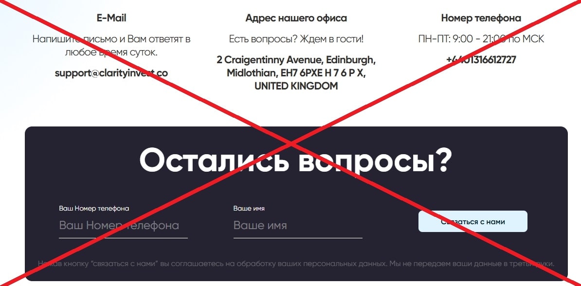 Clarity Invest отзывы
