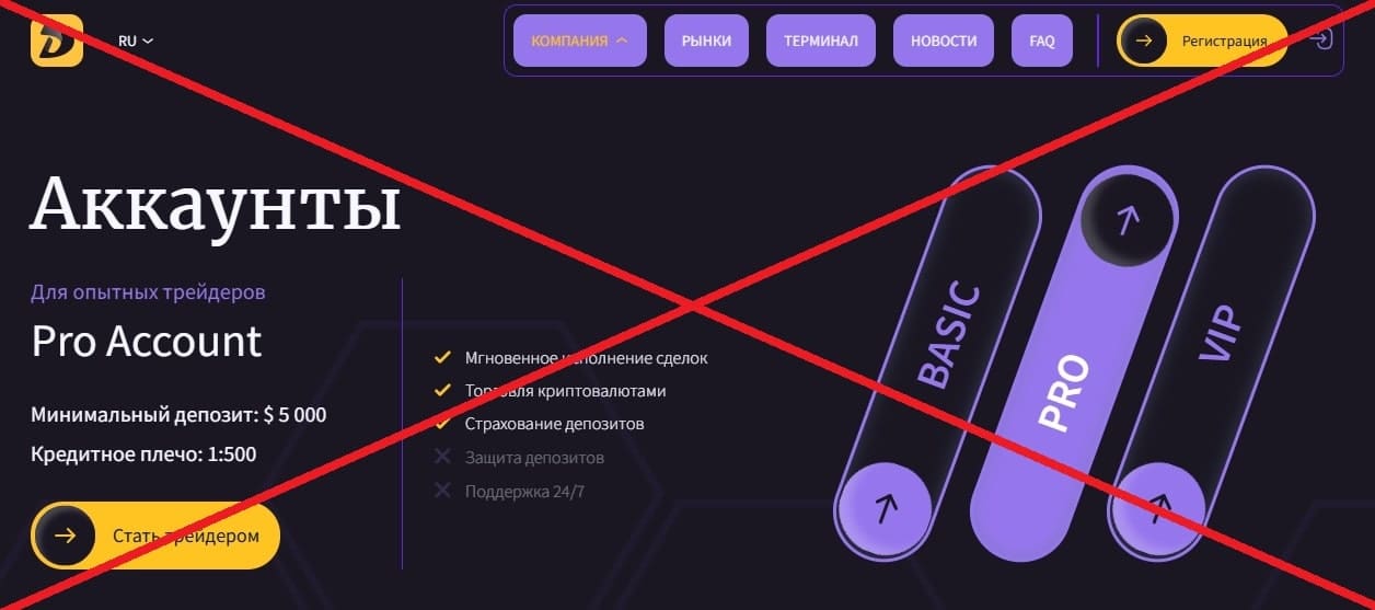 Drevoris обман
