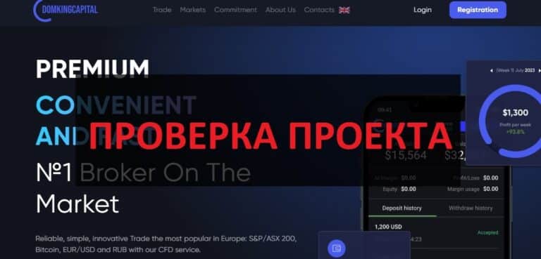 Domking Capital LTD отзывы и обзор - проверка на честность