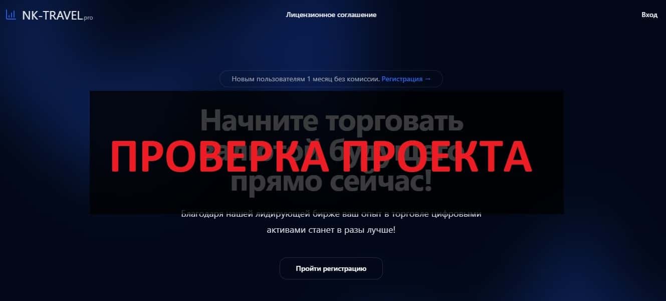 NK TRAVEL отзывы о брокере - биржа nk-travel.pro