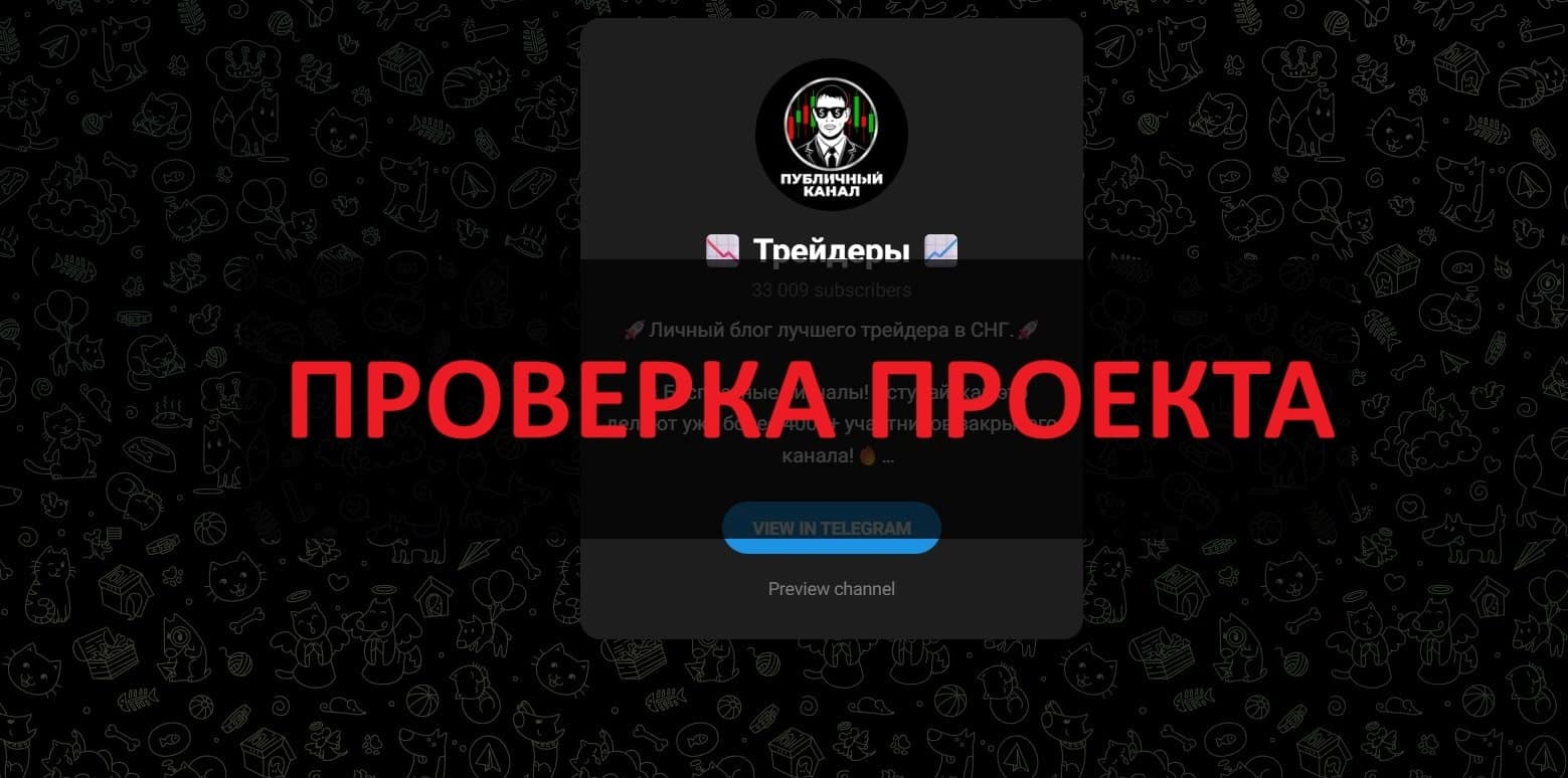 Телеграмм канал "Трейдеры" - отзывы и обзор, проверка