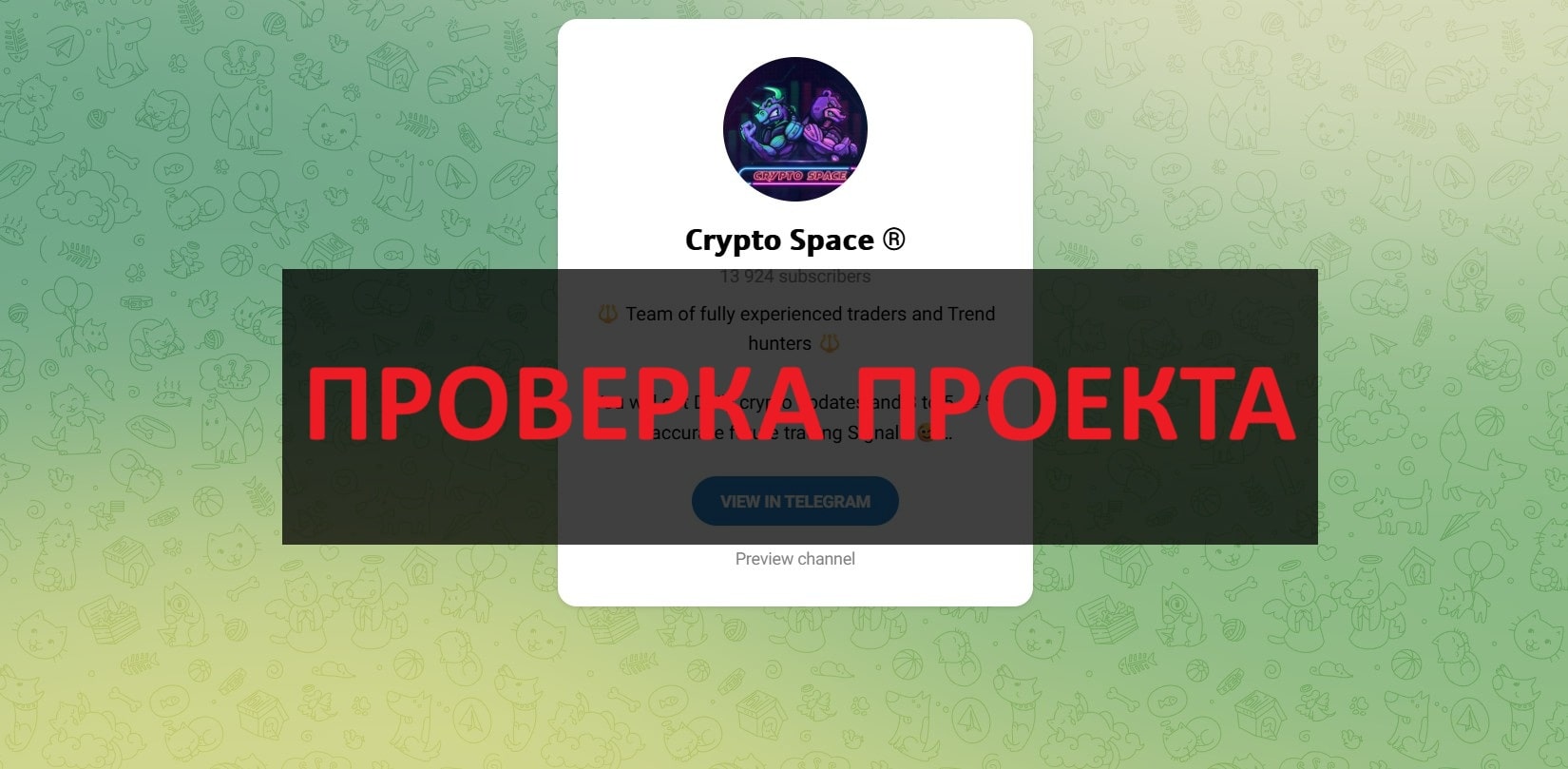 Crypto Space - отзывы: трейдеры или развод?