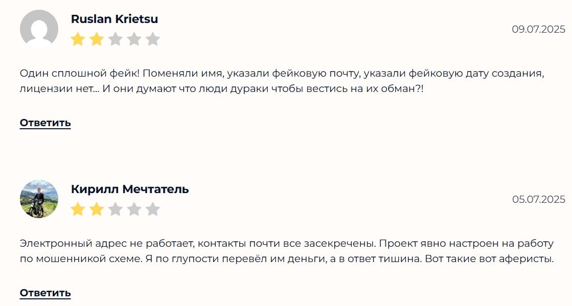 Equity TS PTY LTD отзывы