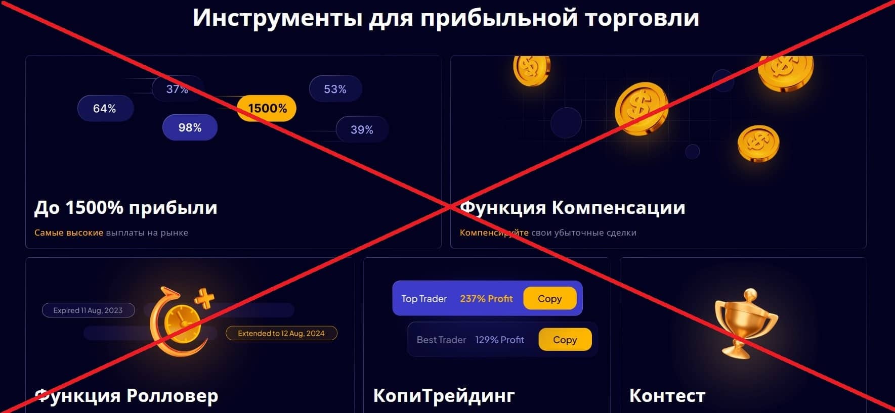 TradeUP.net обман