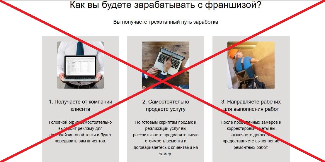 Франшиза KairosStroy обман