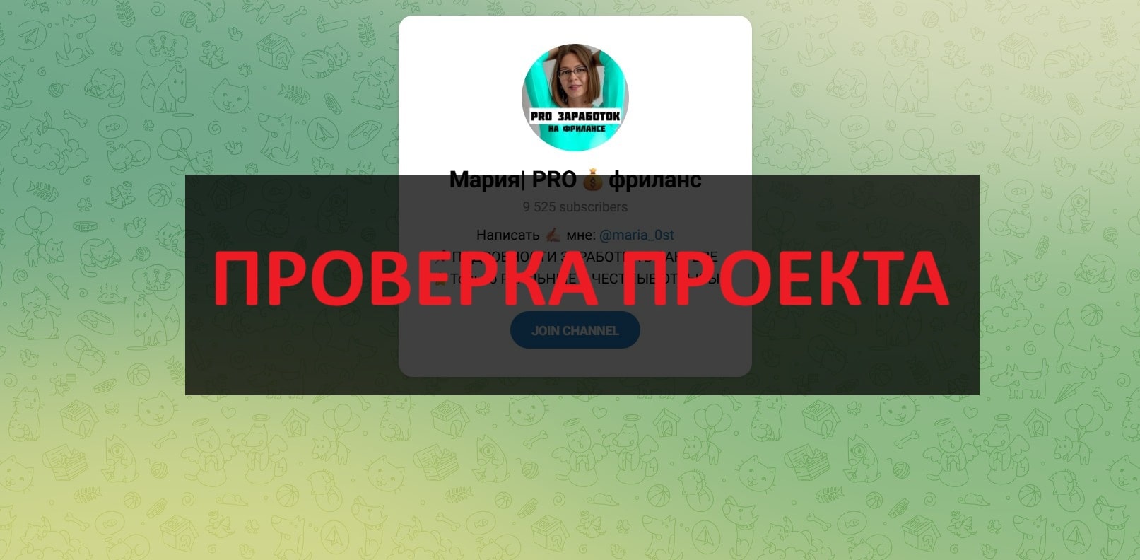 Мария PRO фриланс - реальные отзывы о работе