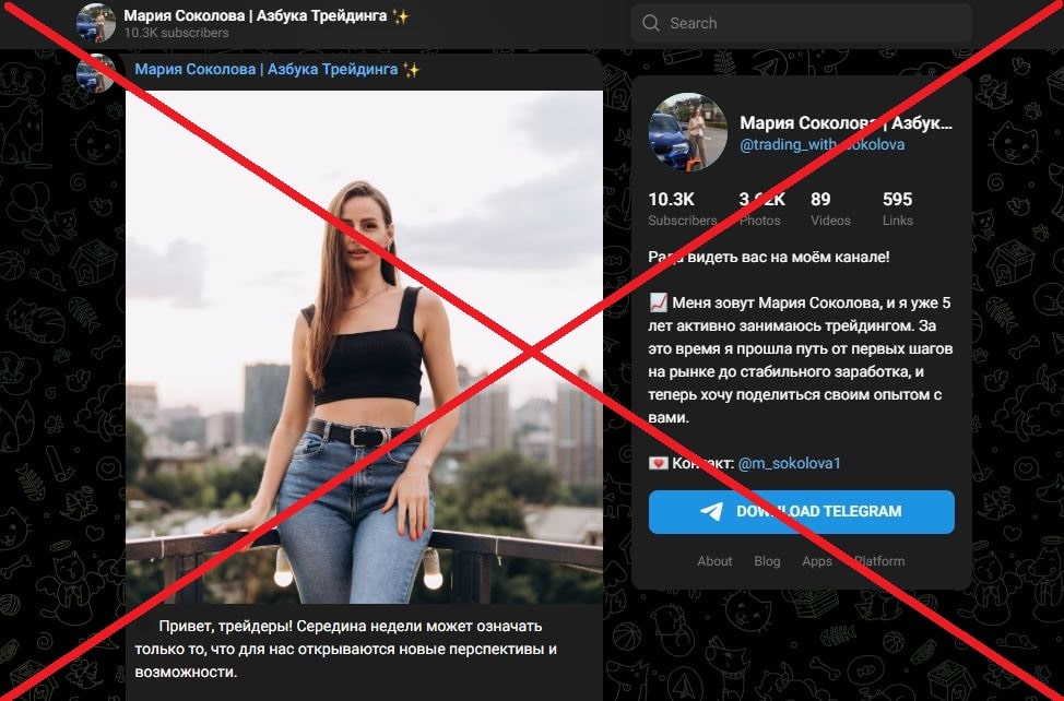 Мария Соколова Азбука трейдинга обман