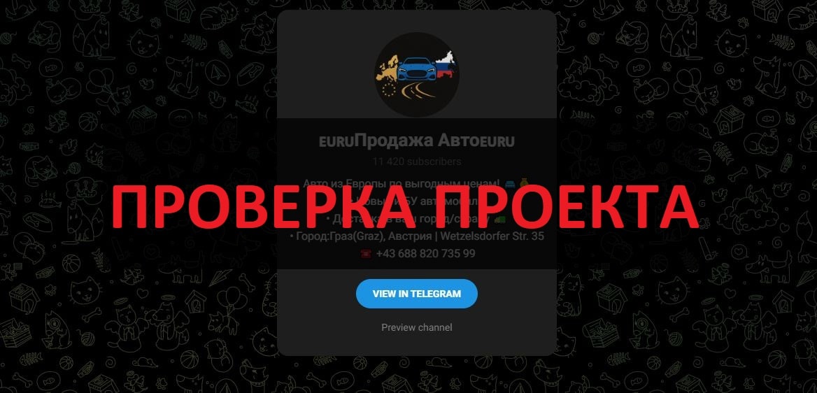 Телеграмм Продажа Авто (prigon dealerEU) отзывы - разводят клиентов