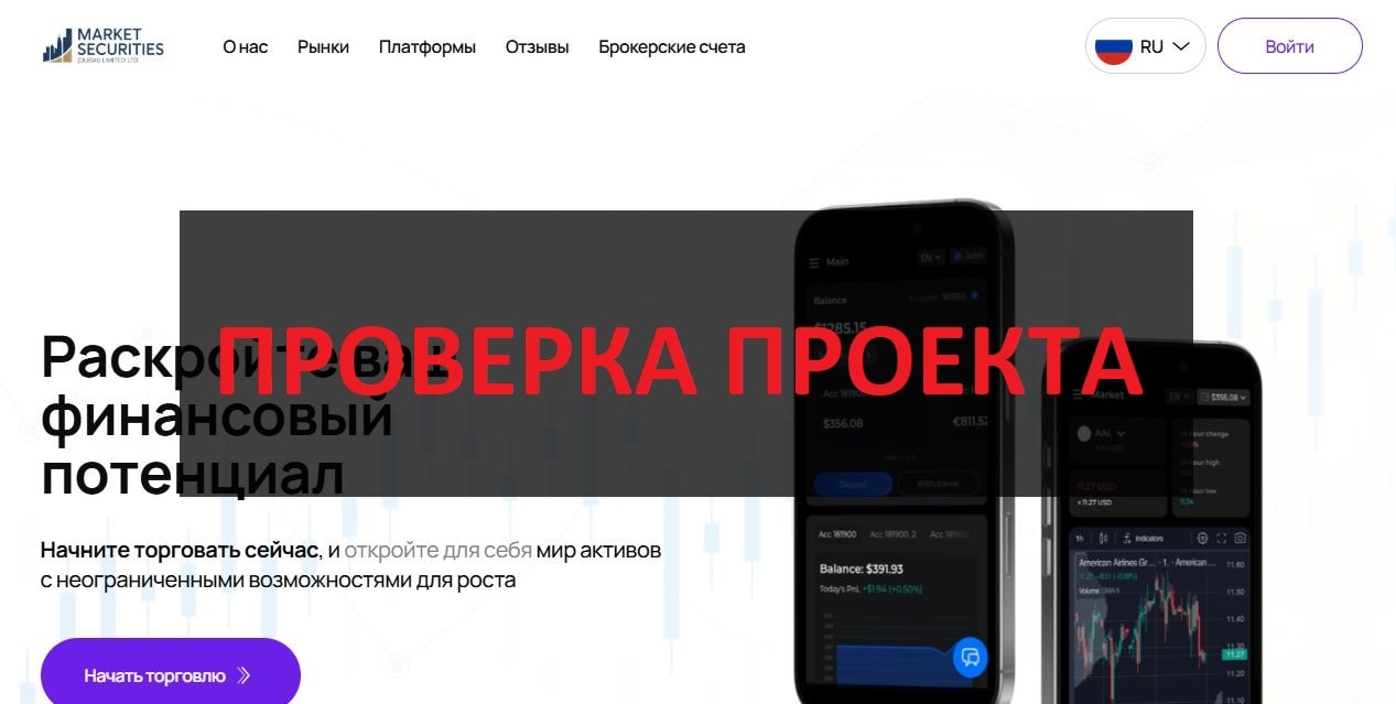 Market Securities (Dubai) Limited LTD - отзывы