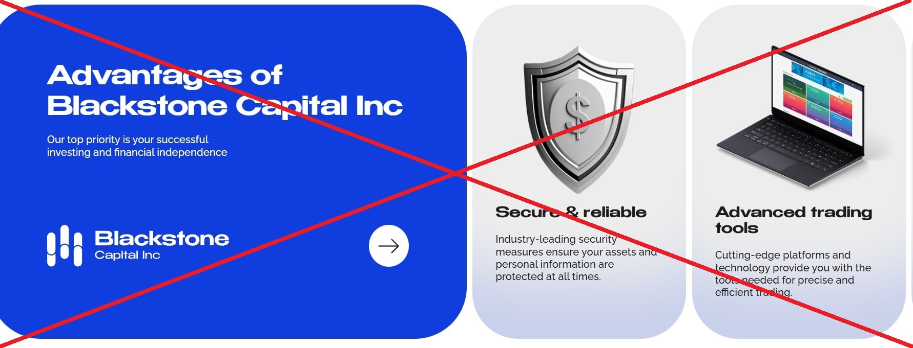 Blackstone Capital Inc обман