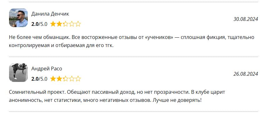 Сигналы рынка Верга отзывы