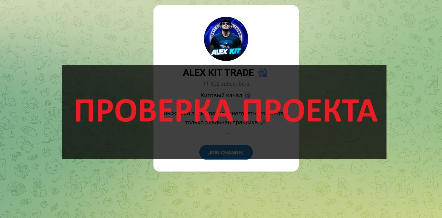 ALEX KIT TRADE отзывы о телеграмм канале