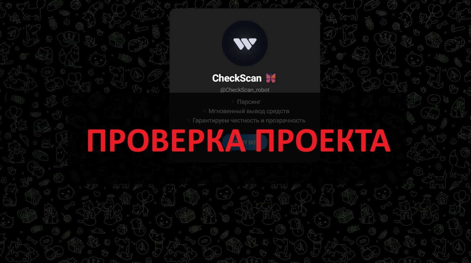 CheckScan (@CheckScan_robot) отзывы - есть доход?