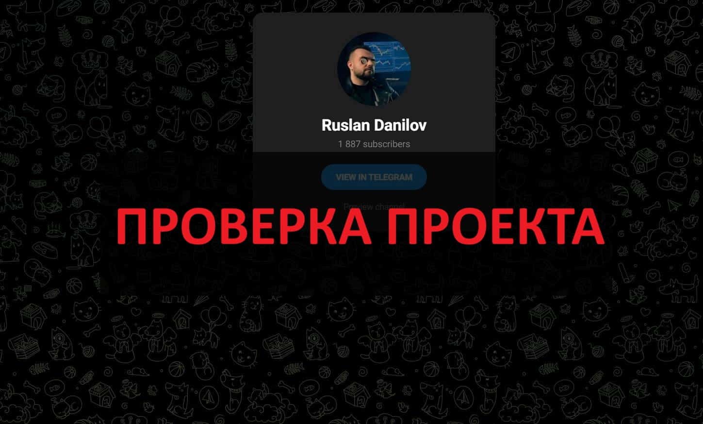 Ruslan Danilov и его телеграмм канал - отзывы и проверка