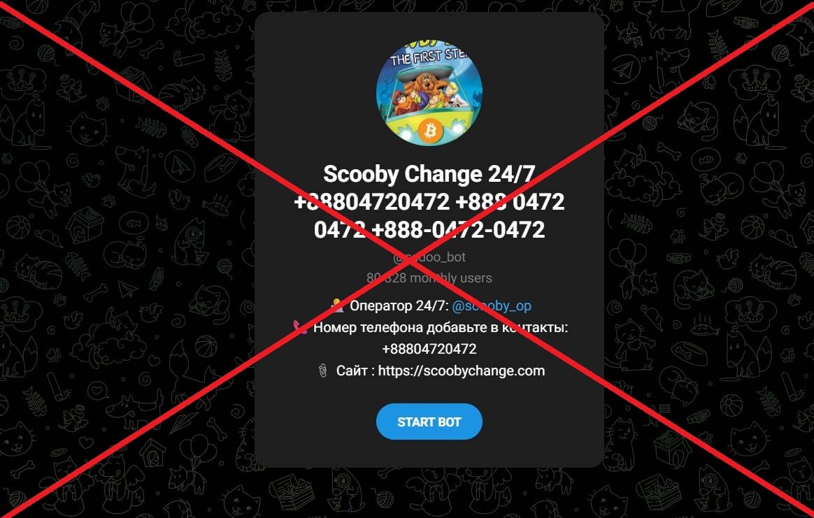 ScoobyChange обман