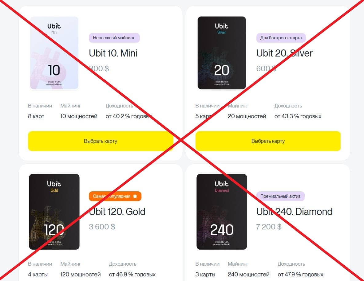 ubit.cards обман